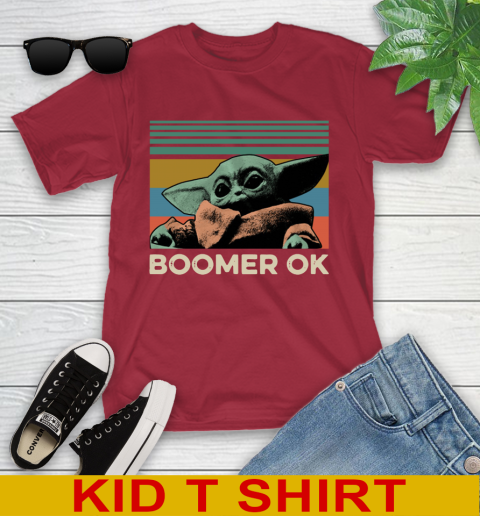 Baby Yoda Boomer OK Star Wars Vintage Shirts 108
