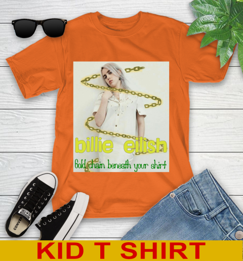 Billie Eilish Gold Chain Beneath Your Shirt 107