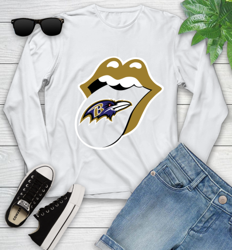 Baltimore Ravens NFL Football Lips I Root For My Team Adoring Fan 125