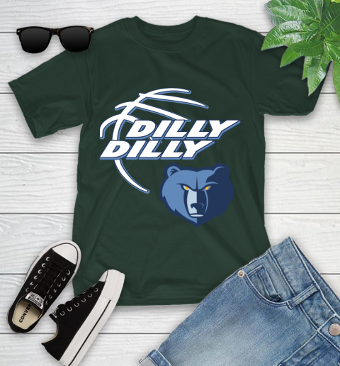 NBA Memphis Grizzlies Dilly Dilly Basketball Sports Youth T-Shirt 5
