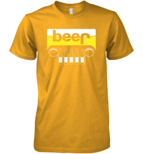 rml3 beer and jeep shirts premium guys tee 5 front gold