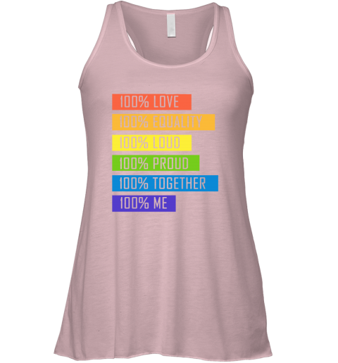 ix8e 100 love equality loud proud together 100 me lgbt flowy tank 32 front soft pink