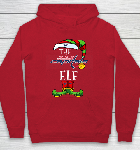 Washington Capitals Christmas ELF Funny NHL Hoodie 7