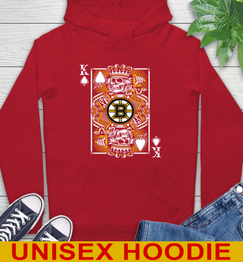 Boston Bruins NHL Hockey The King Of Spades Death Cards Shirt Hoodie 10