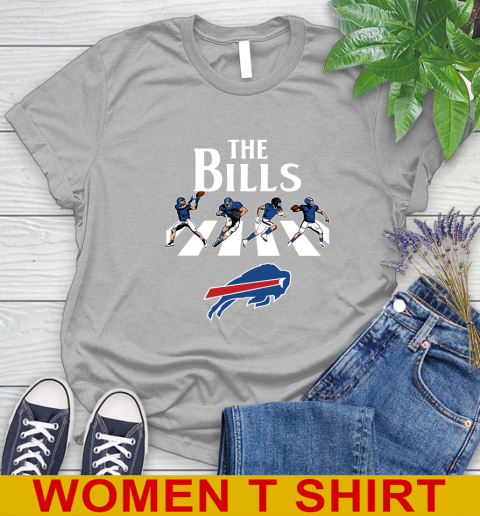 NFL Football Buffalo Bills The Beatles Rock Band Shirt Women's T-Shirt 5