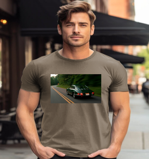 mhzq the vintage retro 912 racing classic t shirt 2 front brown savana