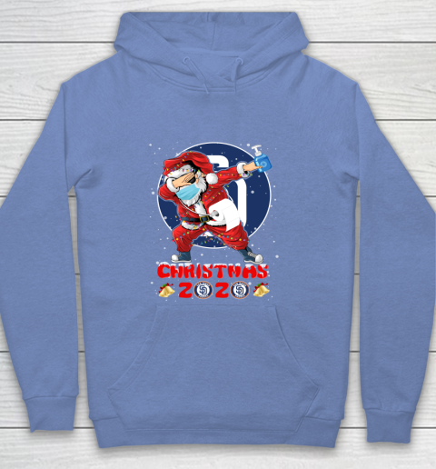 San Diego Padres Funny Santa Claus Dabbing Christmas 2020 MLB Youth Hoodie 8