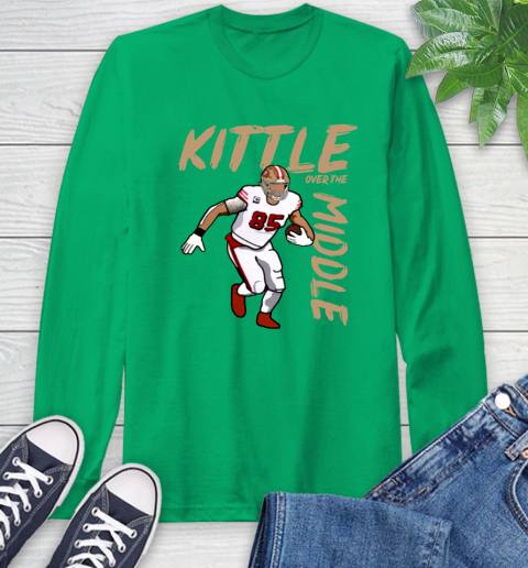 George Kittle Kittle Over the Middle San Francisco Shirt 65