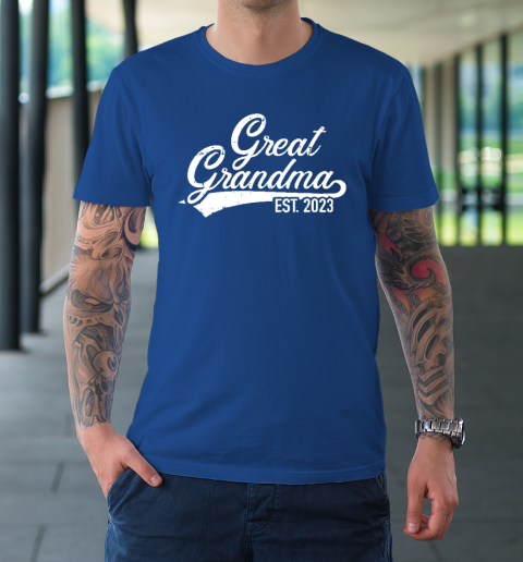 Great Grandma Est. 2023 Pregnancy Announcement T-Shirt 7