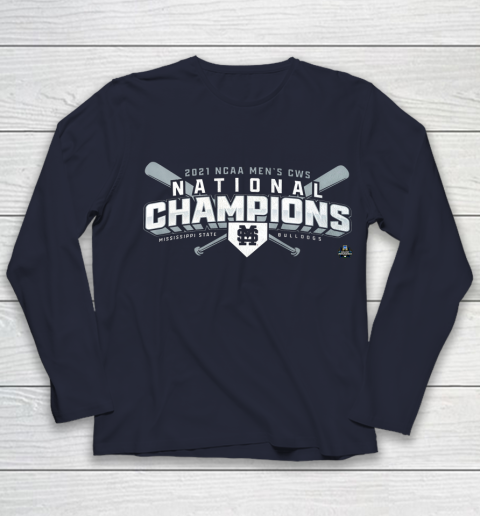 Mississippi State National Championship 2021 Youth Long Sleeve 2