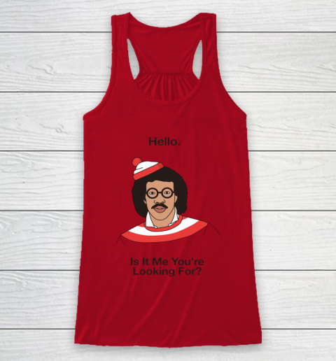 Lionel Richie Waldo Racerback Tank 4