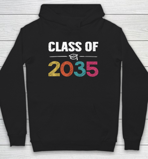 Class Of 2035 First Day Of School Grow With Me Graduation Hoodie
