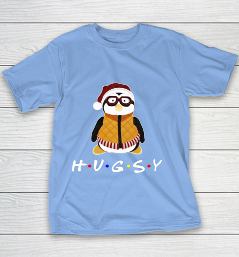 Funny Tee Hugsy Penguin For Friends Christmas Unagi Lobster Youth T-Shirt 8