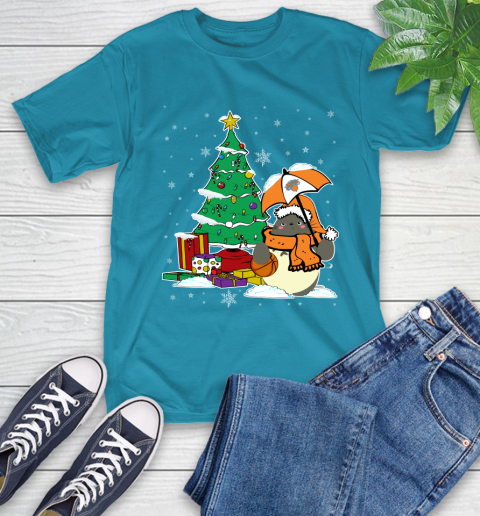 New York Knicks NBA Basketball Cute Tonari No Totoro Christmas Sports T-Shirt 9