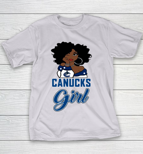Vancouver Canucks Girl NHL Youth T-Shirt 5