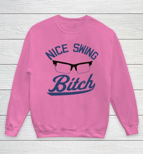 Nice Swing Bitch Youth Sweatshirt 3