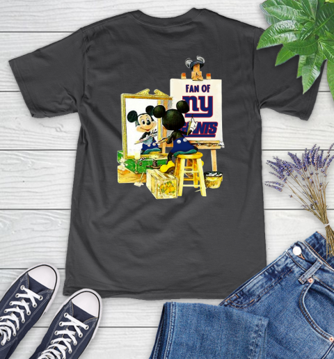 NFL Football New York Giants Mickey Drawing Shirt 77