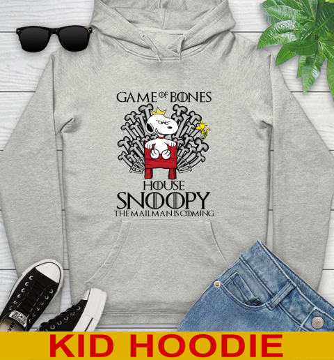 Game of bones house snoopy the mailman is coming tshirt 112