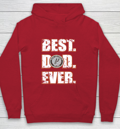 NBA San Antonio Spurs Basketball Best Dad Ever Family Shirt Youth Hoodie 7
