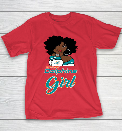 Miami Dolphins Girl NFL Youth T-Shirt 9