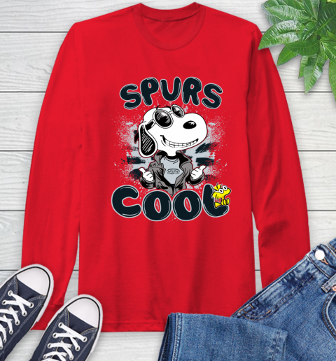 NBA Basketball San Antonio Spurs Cool Snoopy Shirt Long Sleeve T-Shirt 12