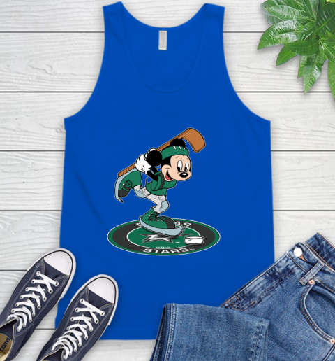 NHL Hockey Dallas Stars Cheerful Mickey Disney Shirt Tank Top 5