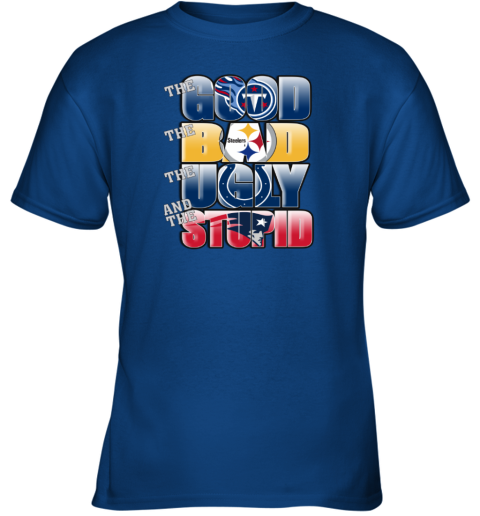 NFL Good Bad Ugly Stupid Mashup Tennessee Titans Youth T-Shirt