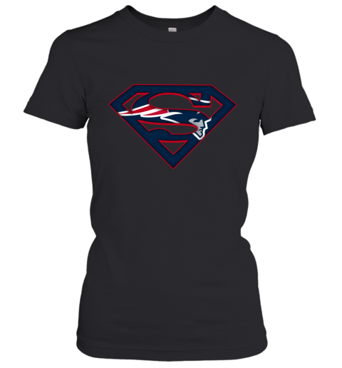 We Are Undefeatable The New England Patriots x Superman NFL Women's T-Shirt