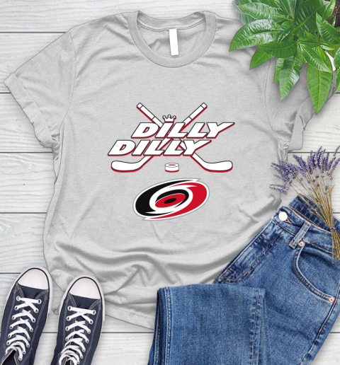 NHL Carolina Hurricanes Dilly Dilly Hockey Sports Women's T-Shirt