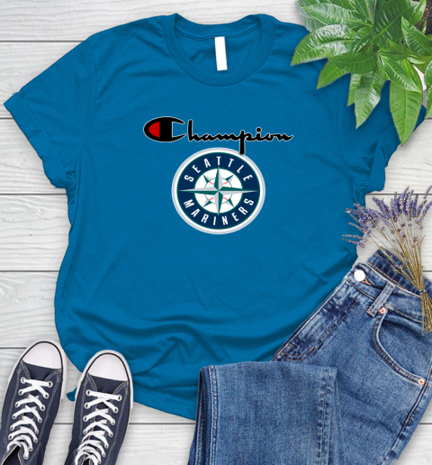 MLB Baseball Seattle Mariners Champion Shirt Women's T-Shirt 5