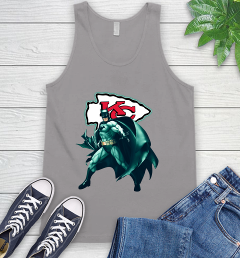 NFL Batman Football Sports Kansas City Chiefs Tank Top 4