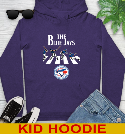 MLB Baseball Toronto Blue Jays The Beatles Rock Band Shirt Youth Hoodie 5