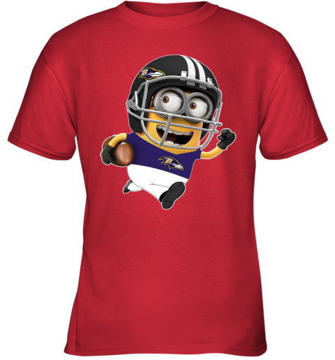 NFL Football Baltimore Ravens Cool Snoopy Shirt Youth T-Shirt