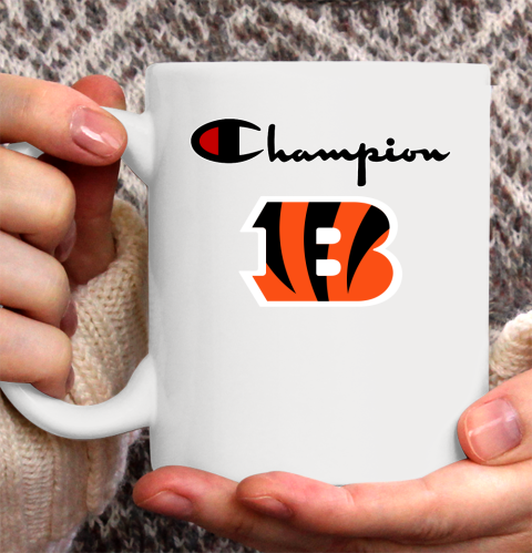 NFL Football Cincinnati Bengals Champion Shirt Ceramic Mug 15oz