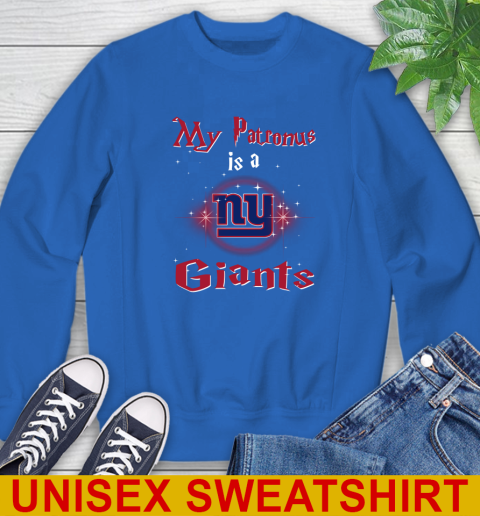 NFL Football Harry Potter My Patronus Is A New York Giants Sweatshirt 11
