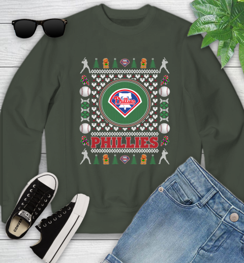 Philadelphia Phillies Merry Christmas MLB Baseball Loyal Fan Ugly Shirt 123
