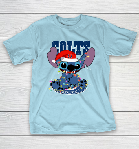 Indianapolis Colts NFL Football noel stitch Christmas T-Shirt 10