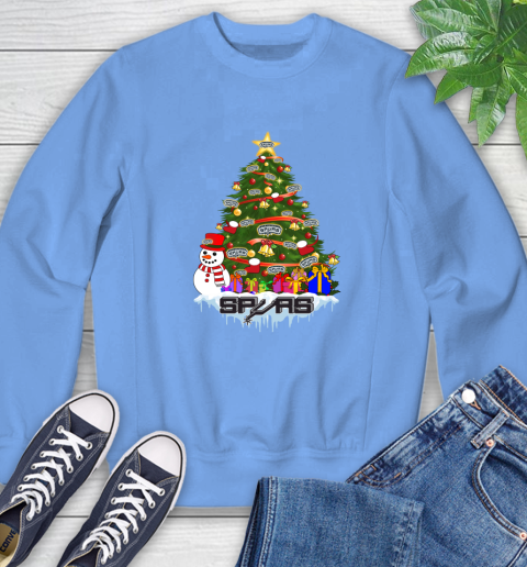 San Antonio Spurs Merry Christmas NBA Basketball Sports Sweatshirt 11