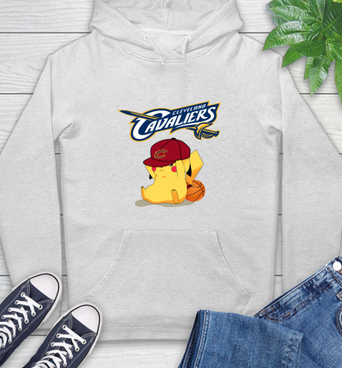 NBA Pikachu Basketball Sports Cleveland Cavaliers Hoodie