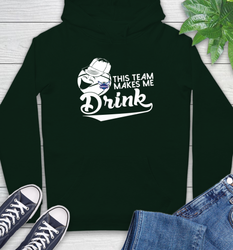 Charlotte Hornets NBA Basketball This Team Makes Me Drink Adoring Fan Hoodie 12