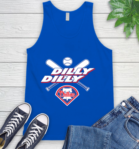 MLB Philadelphia Phillies Dilly Dilly Baseball Sports Tank Top 5