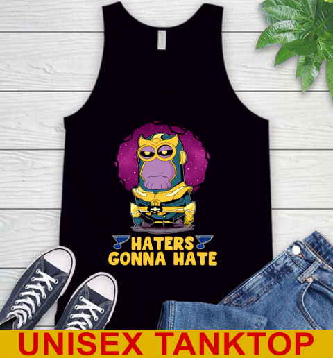 NHL Hockey St.Louis Blues Haters Gonna Hate Thanos Minion Marvel Shirt Tank Top 3 NHL Hockey St.Louis Blues Haters Gonna Hate Thanos Minion Marvel Shirt Tank Top - Image 3
