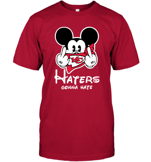 NFL Kansas City Chiefs Haters Gonna Hate Mickey Mouse