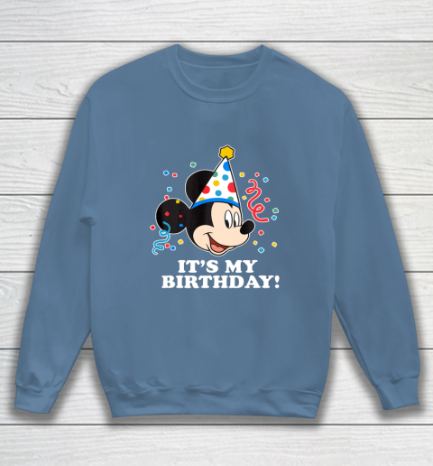 Disney Mickey Mouse Its My Birthday Sweatshirt 6