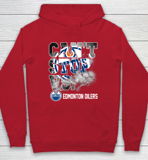 NHL Edmonton Oilers Hockey Can't Stop Vs Hoodie 7