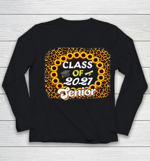 Class of 2021 Sunflower  Great gift for anyone of the class of 2021 Youth Long Sleeve