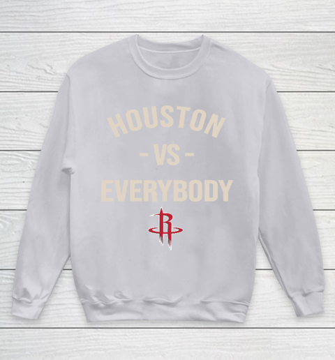 Houston Rockets Vs Everybody Youth Sweatshirt 3