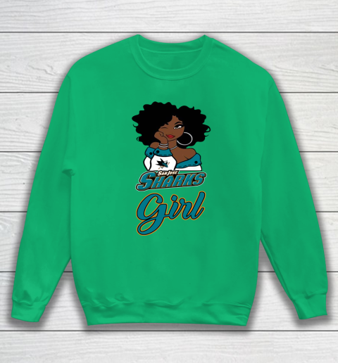 San Jose Sharks Girl NHL Sweatshirt 6