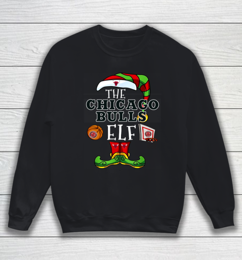 Chicago Bulls Christmas ELF Funny NBA Sweatshirt