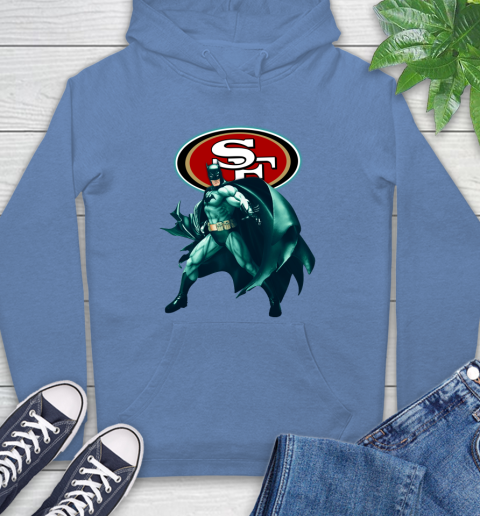 NFL Batman Football Sports San Francisco 49ers Hoodie 11